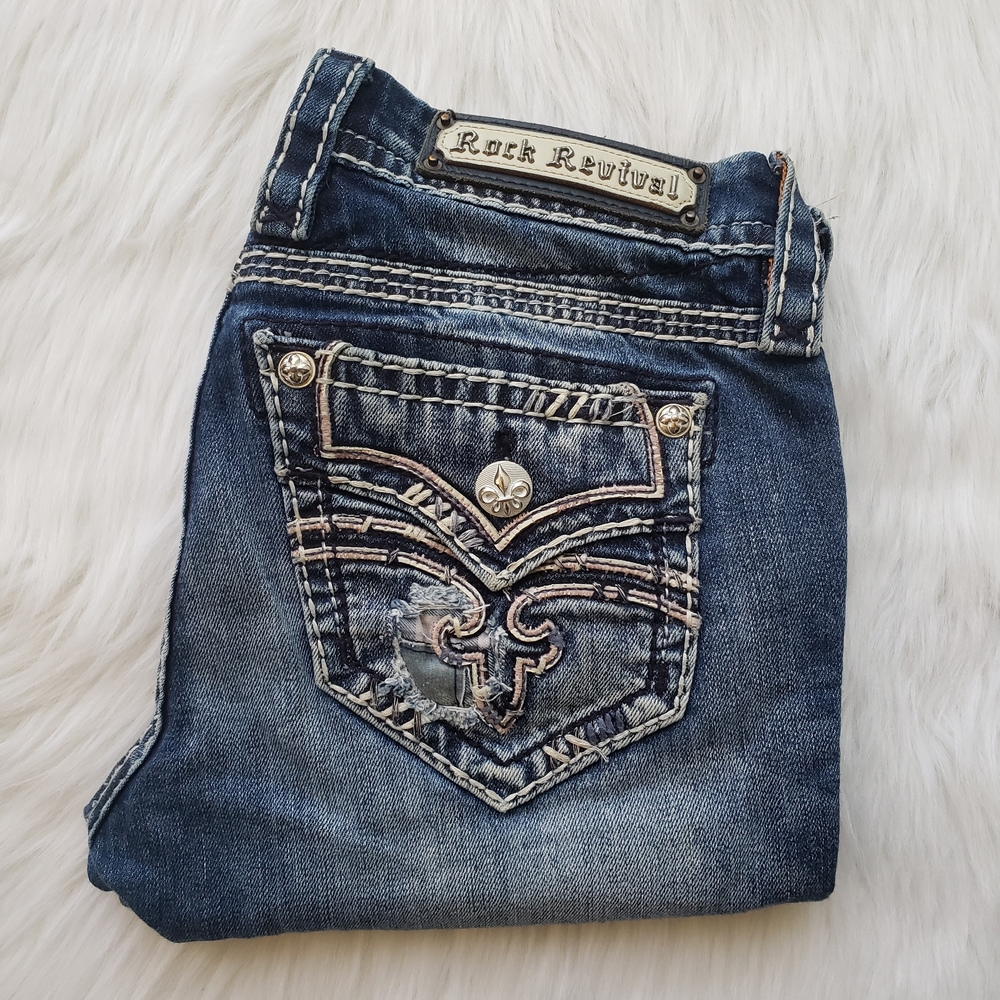 Rock Revival "Raven" Skinny